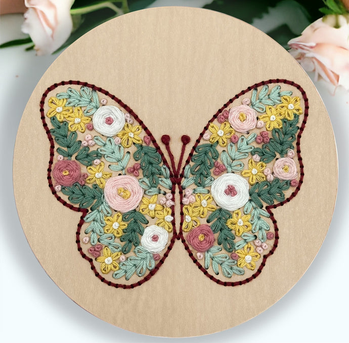 Floral Butterfly Board