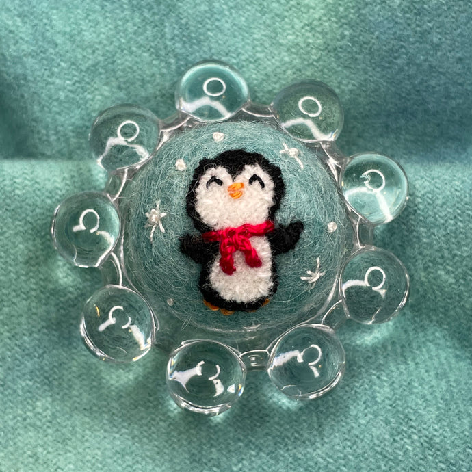 Pip the Penguin Salt Cellar Pincushion