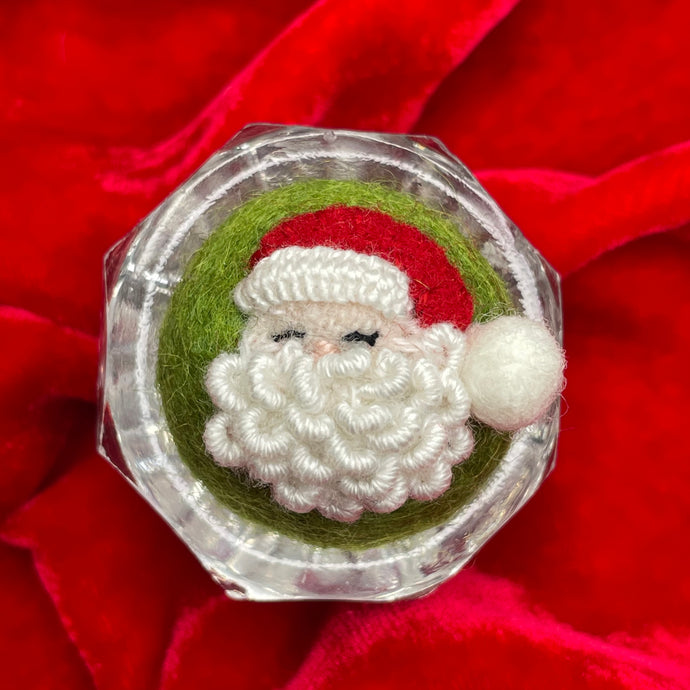 Santa - Salt Cellar Pin Cushion