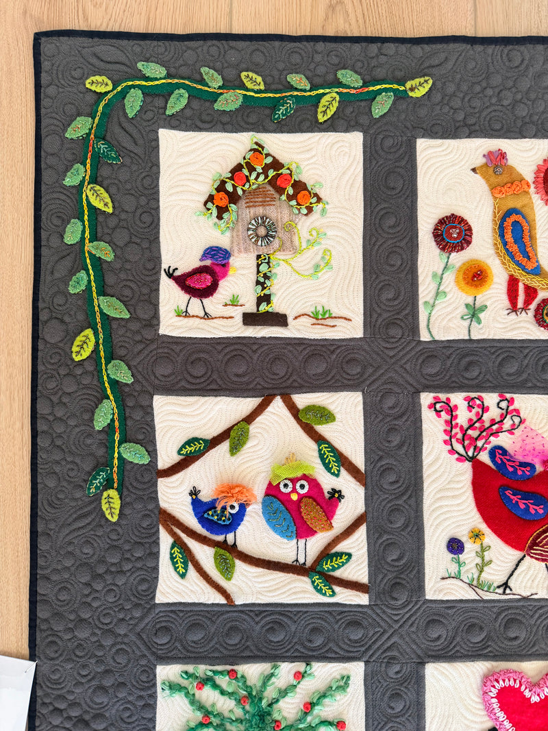 Load image into Gallery viewer, My Birds Wear Hats - Block of the Month Registration
