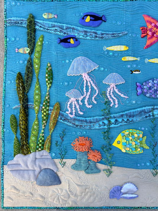 Ocean Reef Embellishment - Block of the Month