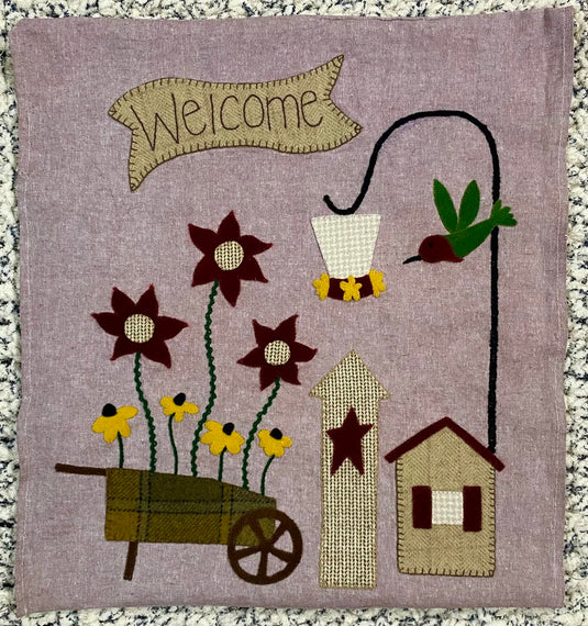 Warm Welcome Throw Pillow