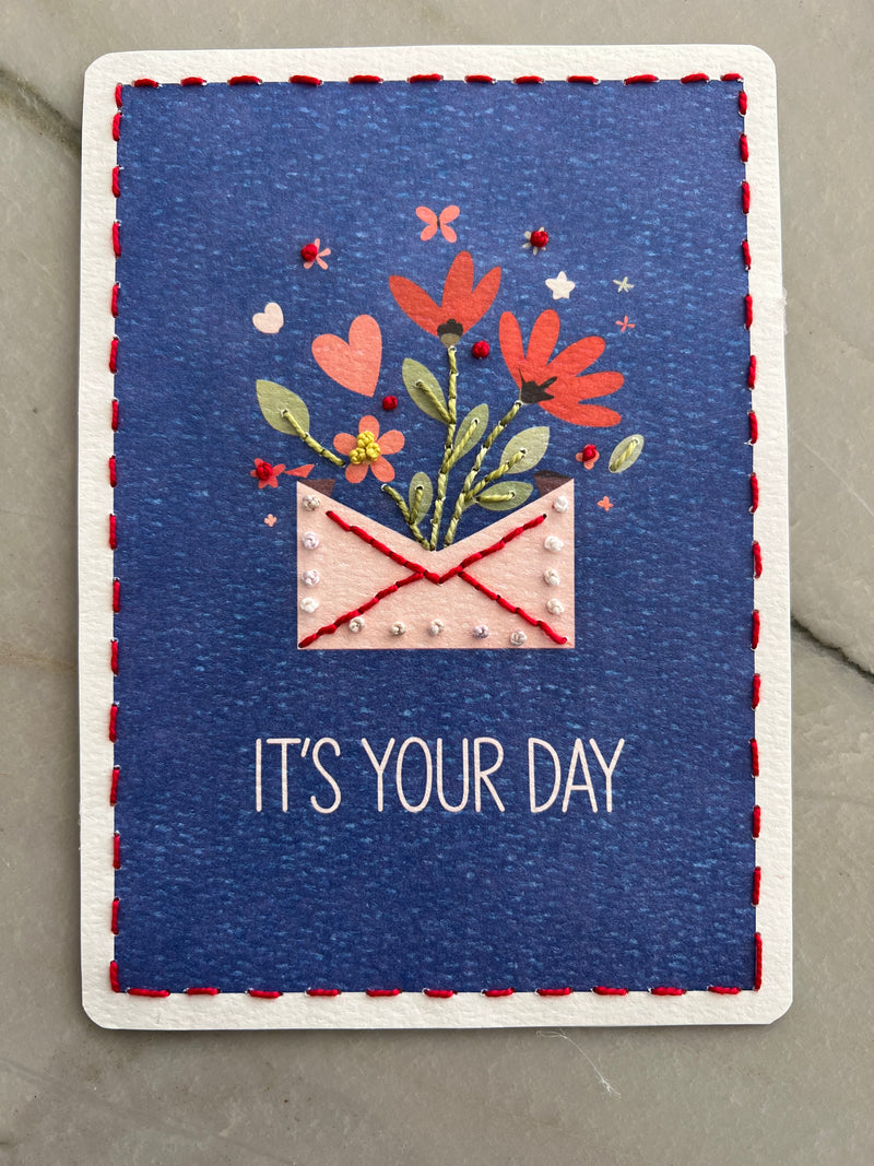 Load image into Gallery viewer, Stitch It!  Words of Affirmation Box
