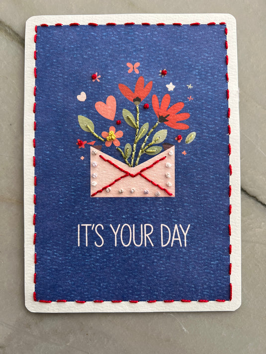 Stitch It!  Words of Affirmation Box