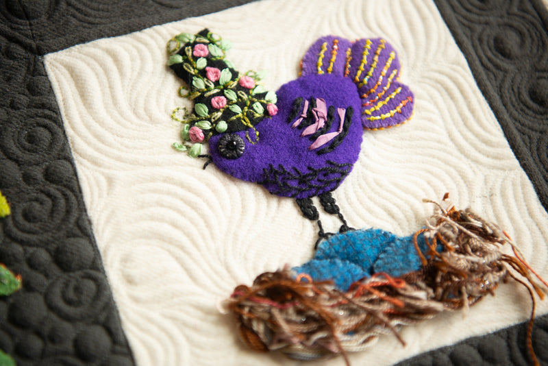 Load image into Gallery viewer, My Birds Wear Hats - Block of the Month Registration
