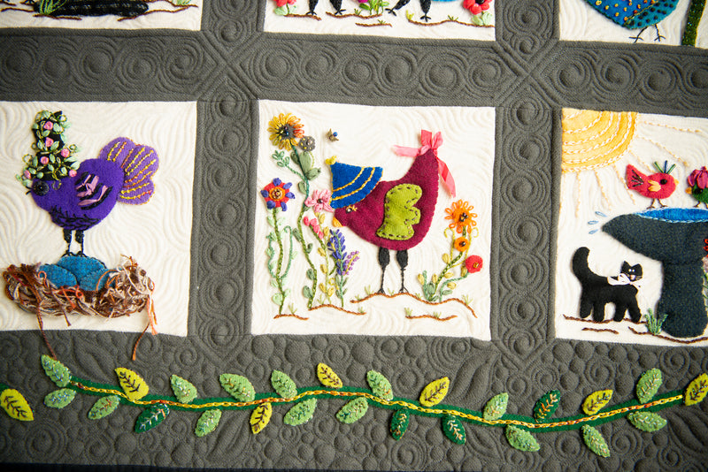 Load image into Gallery viewer, My Birds Wear Hats - Block of the Month Registration
