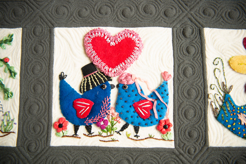 Load image into Gallery viewer, My Birds Wear Hats - Block of the Month Registration
