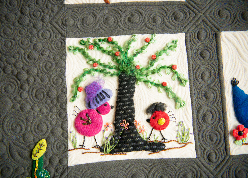 Load image into Gallery viewer, My Birds Wear Hats - Block of the Month Registration
