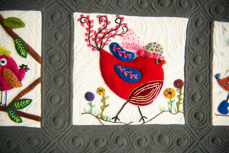 Load image into Gallery viewer, My Birds Wear Hats - Block of the Month Registration
