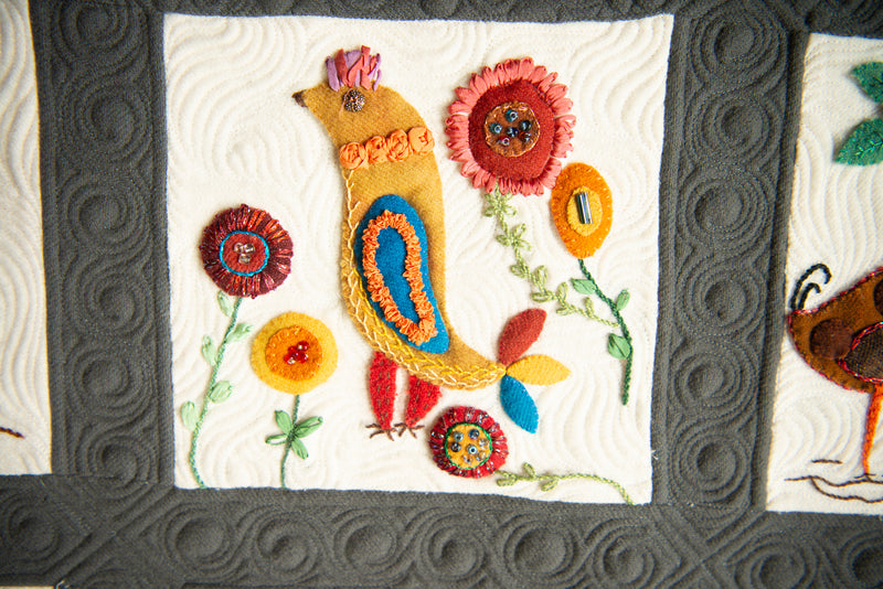 Load image into Gallery viewer, My Birds Wear Hats - Block of the Month Registration
