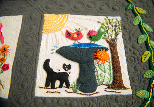 My Birds Wear Hats - Block of the Month Registration