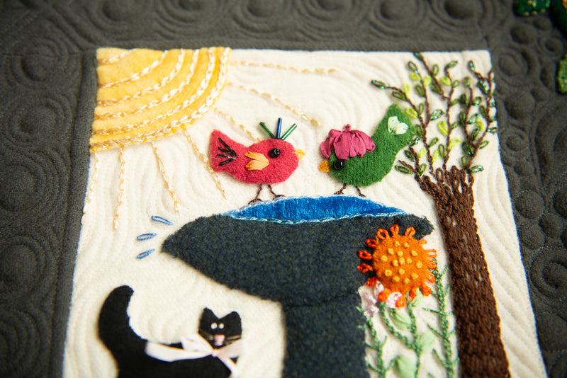 Load image into Gallery viewer, My Birds Wear Hats - Block of the Month Registration
