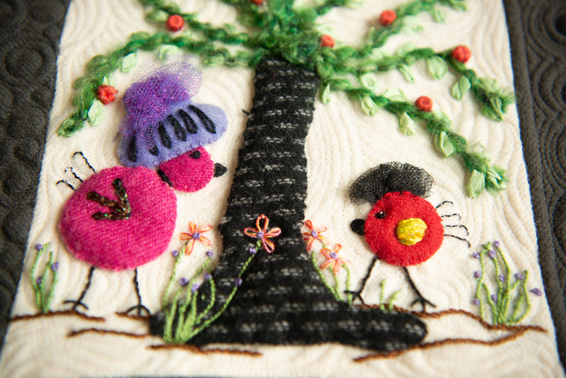 Load image into Gallery viewer, My Birds Wear Hats - Block of the Month Registration
