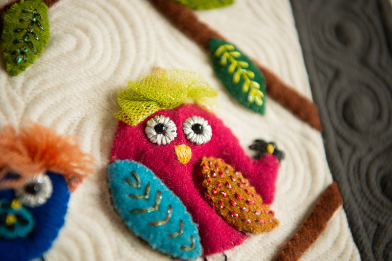 Load image into Gallery viewer, My Birds Wear Hats - Block of the Month Registration
