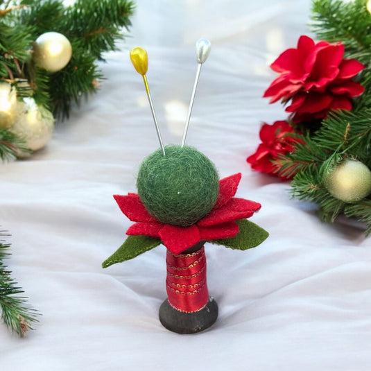 Wooden Spool Pincushions