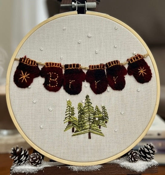 Mini Wool Banner - Chilled