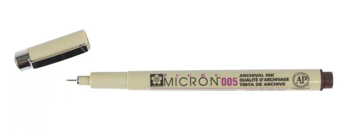 Micron Pen-05 Brown