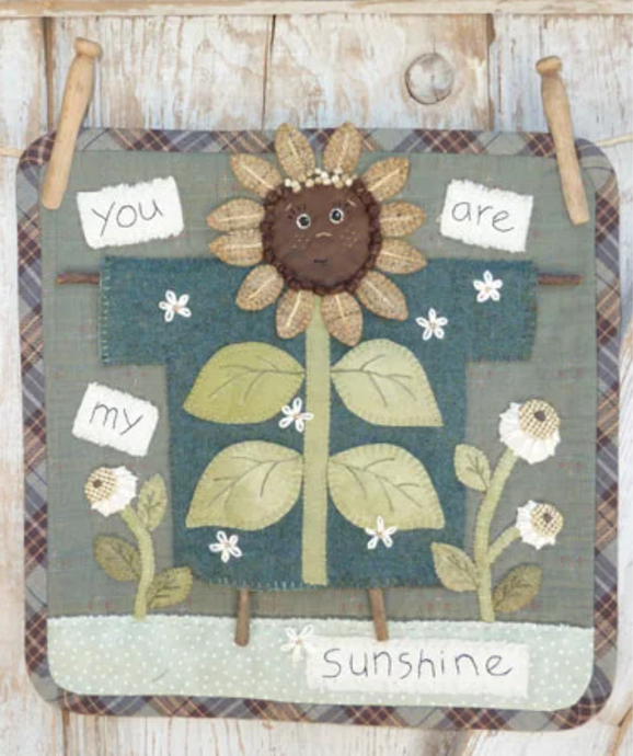 #392 Clothesline Sunflower