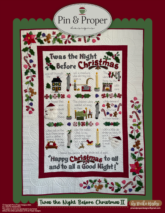 Twas the Night Before Christmas 2 in Wool