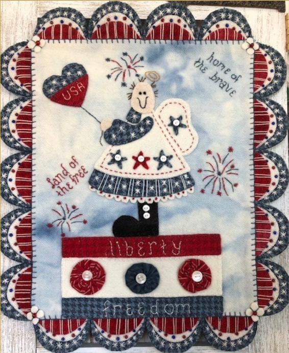 Americana Angel Pattern