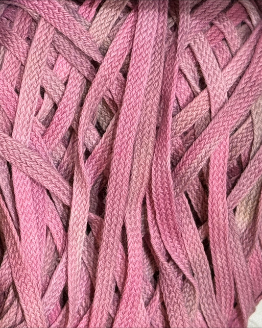 Flat Braid - Smokey Rose Quartz