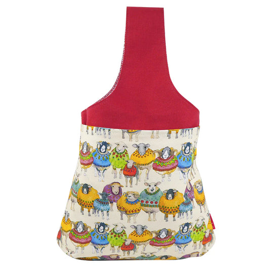 Emma Ball Sheep in Sweaters Wrist Bag