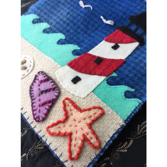 August Lighthouse Banner - Pattern - Default