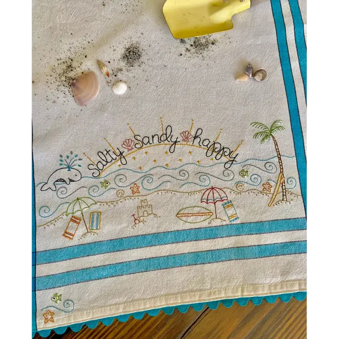 Bareroot Towel--Salty and Sandy