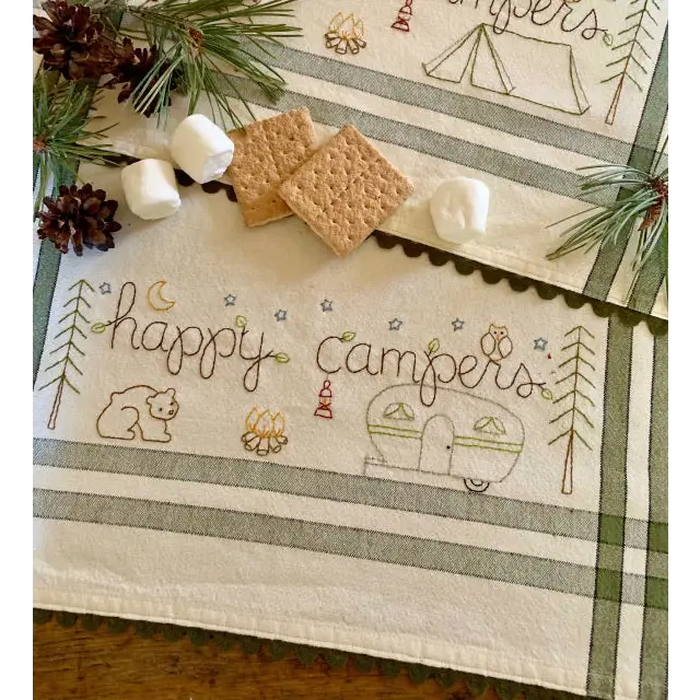 Bareroots Towel-Happy Camper