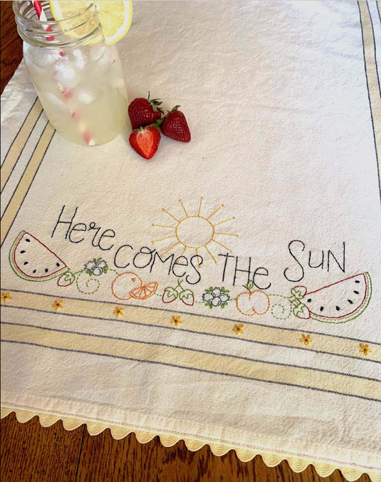 Bareroots Towel- Here Comes The Sun 