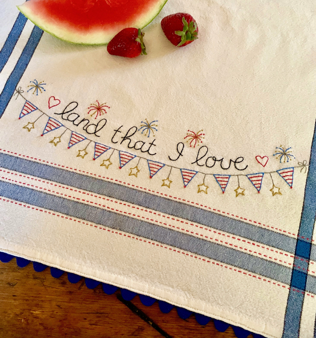 Bareroots Towel- Land That I Love 