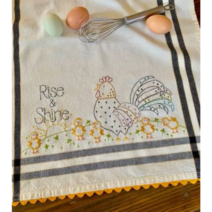 Bareroots towel Rise and Shine