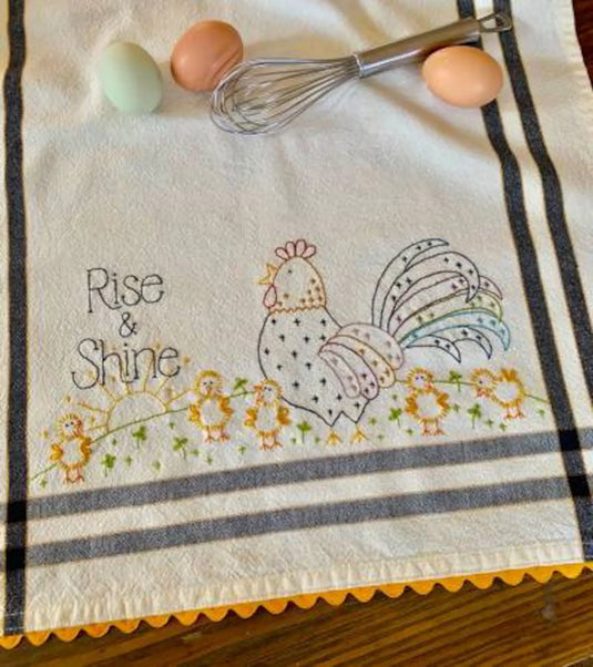 Bareroots towel Rise and Shine