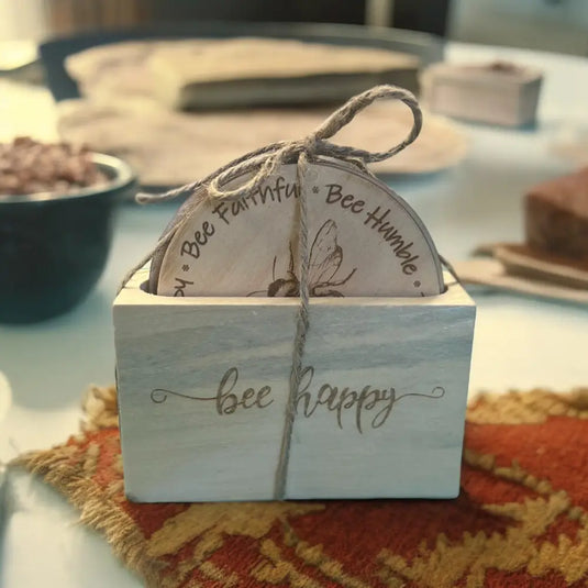 Bee Happy Coasters - Default