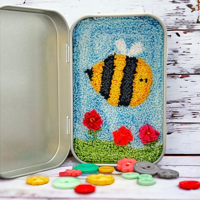 Bee Happy Punch Needle