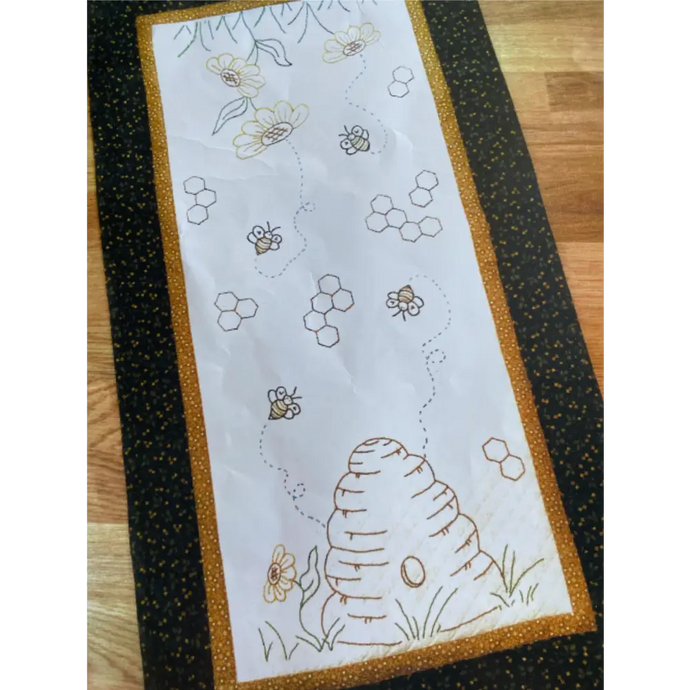 Bee Hive Table Runner - Kit with Pattern - Default