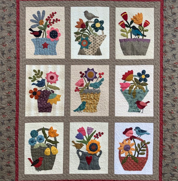 Birds & Baskets - Pattern - Default