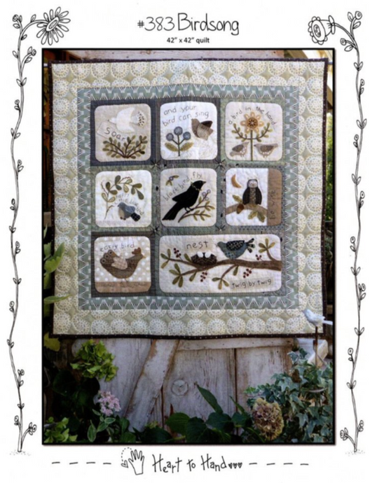 Birdsong by Heart to Hand Pattern - Default