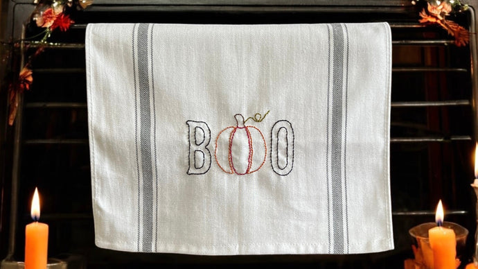 Boo Simple Stitches Towel