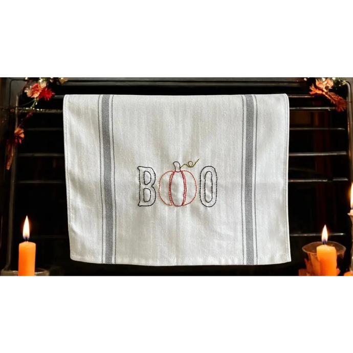 Boo Simple Stitches Towel