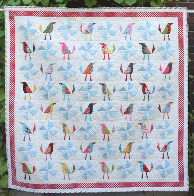 Busy Birds Pattern