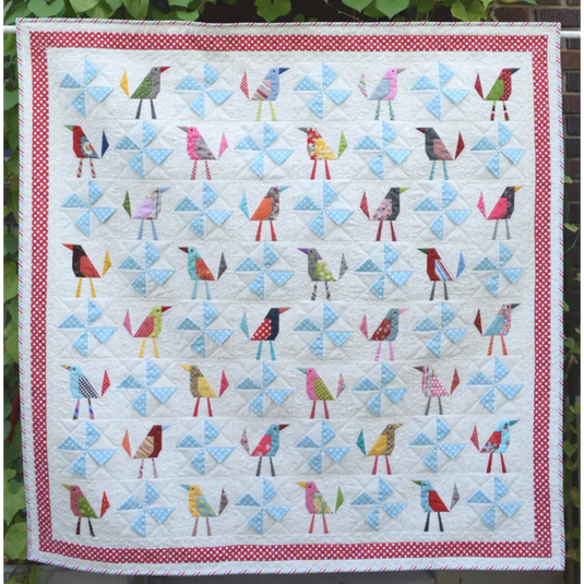 Busy Birds Pattern