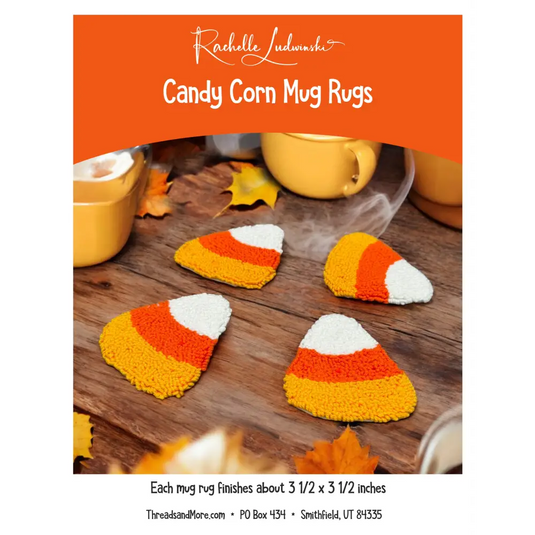 Candy Corn Mug Rugs