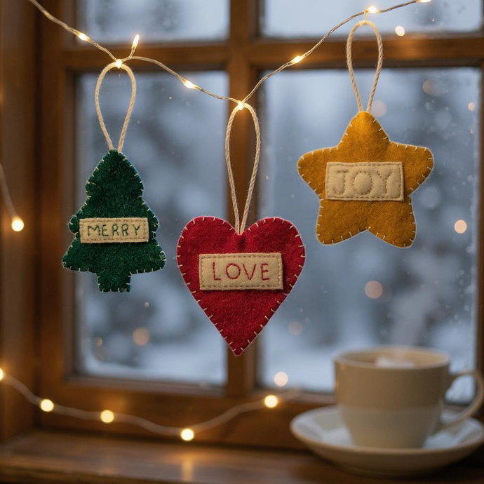 3 Simple Ornaments