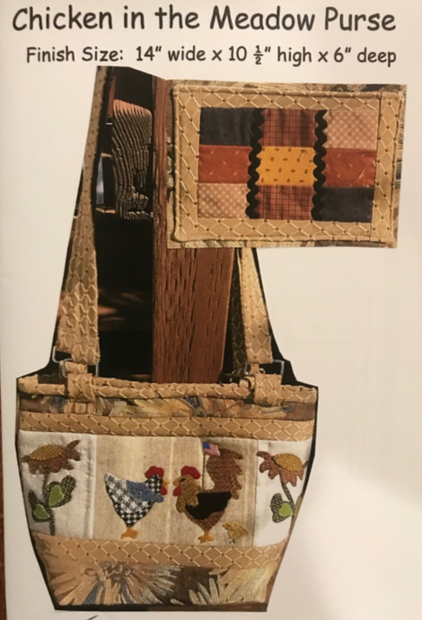 Chicken in the Meadow Purse - Default