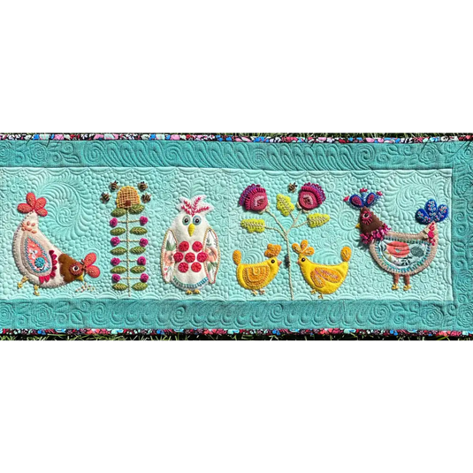 Chicken Scratch Runner - Kit with Pattern - Default