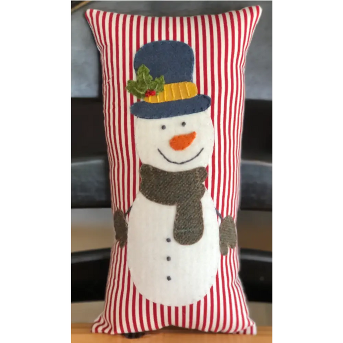Christmas Bowl Filler Pillow: Snowman - Default