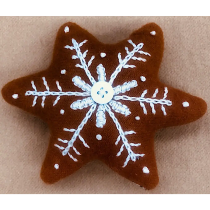 Christmas Bowl Filler Pillows: Gingerbread Cookie - Default