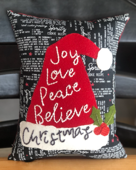 Christmas Bowl Filler Pillows: Santa Hat - Default