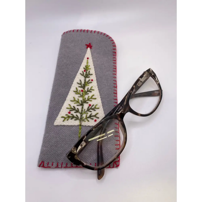 Christmas Tree Rotary/Glasses Case - Default